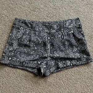 Paisley Print Dress Shorts